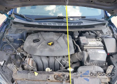 2013 Hyundai Elantra Gls from USA, damaged, VIN KMHDH4AE3DU873926